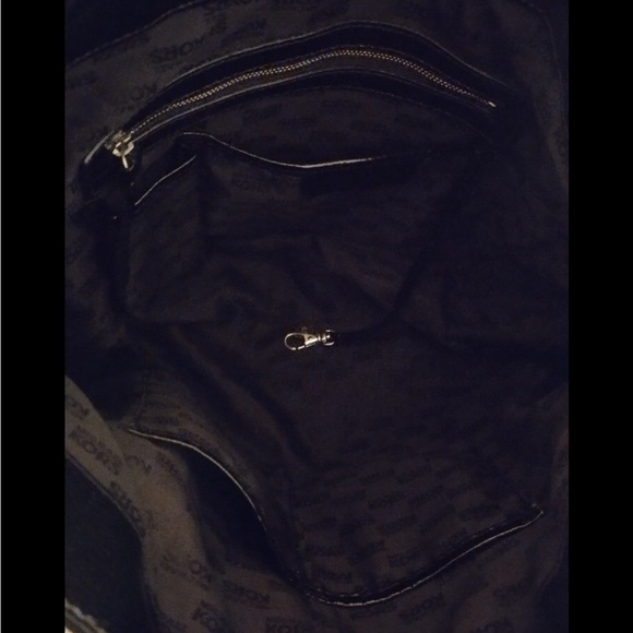 Michael Kors Astor Studded Black Patent Leather Hobo - Picture 9 of 9